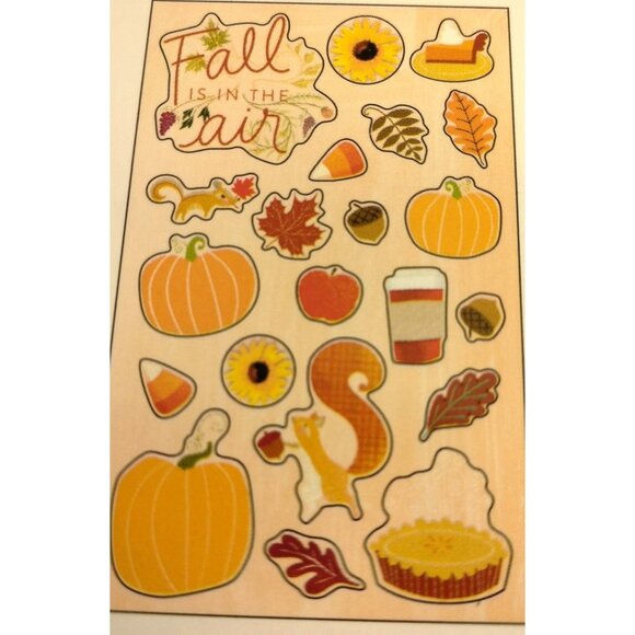 Seasonal Stickers Set 166 Count Fall Winter Spring Summer American Greetings - Picture 3 of 10